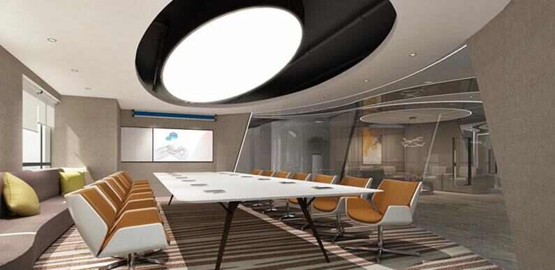 上海办公室装修设计公司-办公写字楼装修-展厅设计施工-上海九州酷游